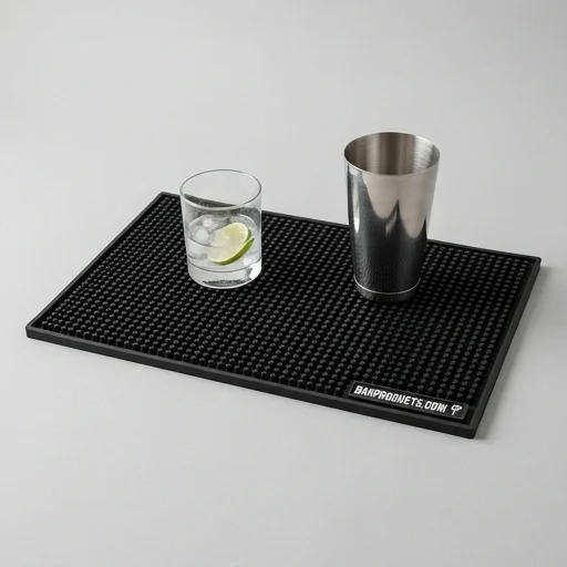 BarProducts.com Rubber Bar Spill Mat view 2