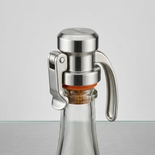 True Fabrications Champagne Stopper view 2