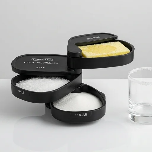 Franmara Cocktail Rimmer Salt & Sugar Tray view 3