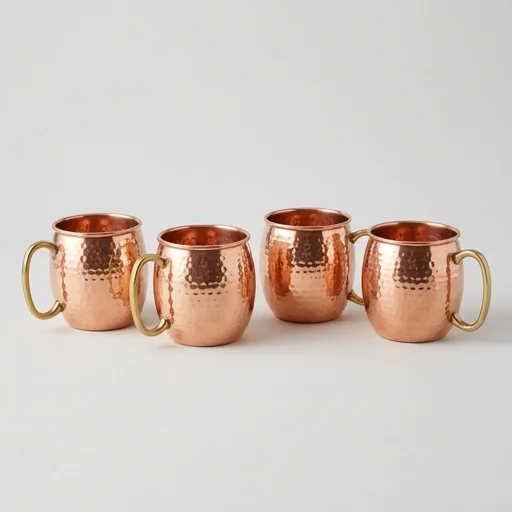 True Fabrications Copper Moscow Mule Mugs view 3