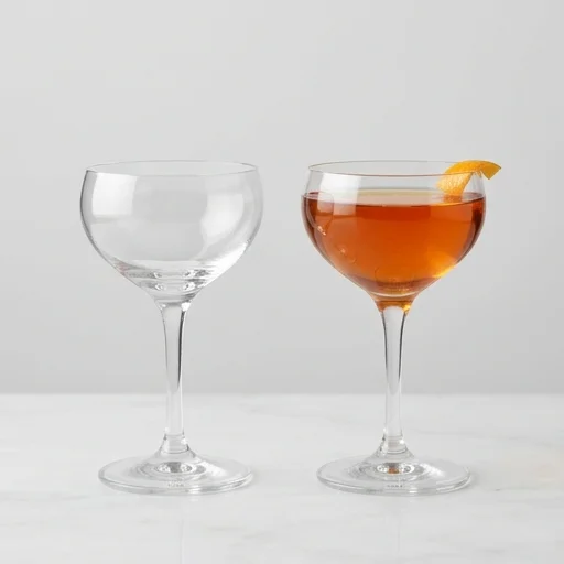 Viski Nick and Nora Glasses